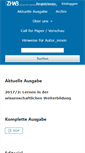 Mobile Screenshot of hochschule-und-weiterbildung.net